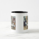 Le Restaurant, café. door Rodwell en Martin, 1820  Mok (Midden)