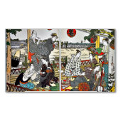 Le Restaurant Shikian, version Comics Magnetisch Visitekaartje (Voorkant)