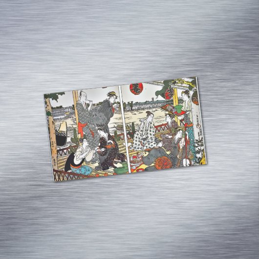 Le Restaurant Shikian, version Comics Magnetisch Visitekaartje (Voorbeeld)