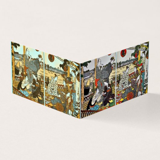 Le Restaurant Shikian, version Comics Visitekaartje (Buitenkant)