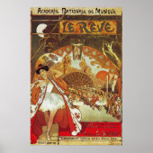 Le Reve 19th Century Opera 36 x 24 Poster (Voorkant)