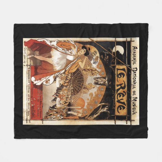 Le Reve Ballet Performance Opera House Fleece Deken (Voorkant (Horizontaal))