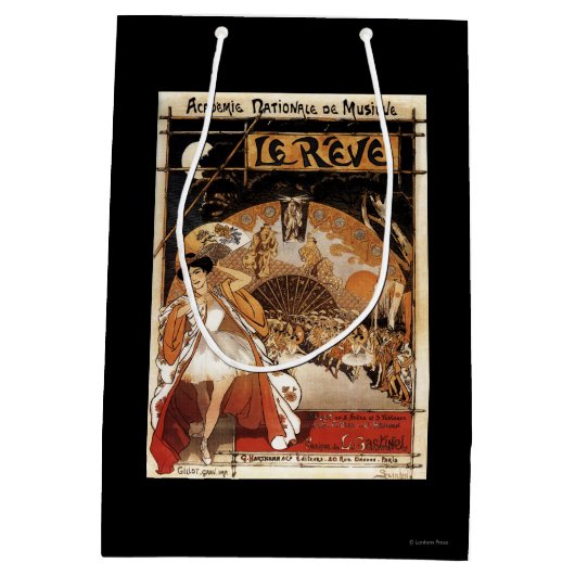 Le Reve Ballet Performance Opera House Medium Cadeauzakje (Achterkant)