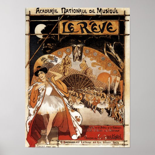 Le Reve Ballet Performance Opera House Poster (Voorkant)