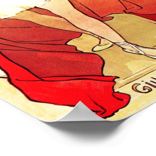 LE REVE  franse muziektheater en Poster (Hoek)