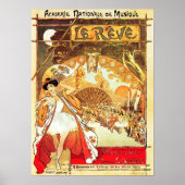 LE REVE  franse muziektheater en Poster (Voorkant)