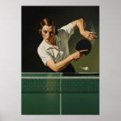 LE REVERS RAPIDE (De snelle backhand) Poster (Voorkant)