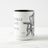 Le Roi Chille Au Café Franse Koning Coffee Mok (Midden)