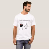 Le roi du barbecue personnalisable t-shirt (Voorkant volledig)