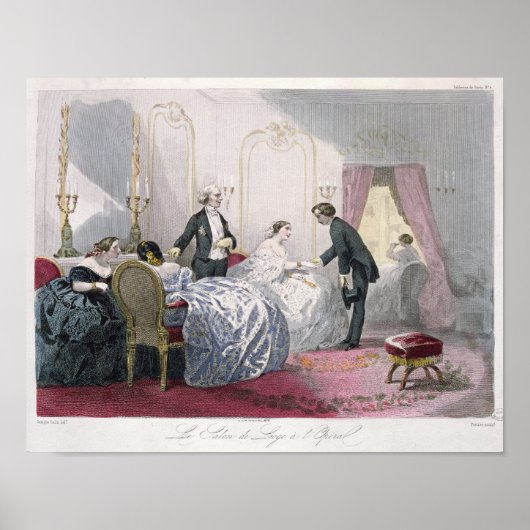 Le Salon de loge a l'Opera Poster (Voorkant)