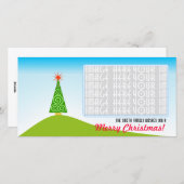 Le Sapin Feestdagenkaart (Voorkant / Achterkant)