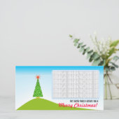 Le Sapin Feestdagenkaart (Staand voorkant)