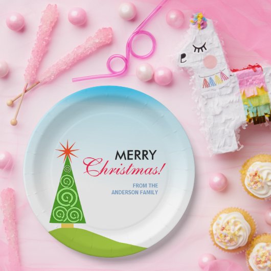 Le Sapin Papieren Bordje (Feest)