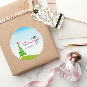 Le Sapin Ronde Sticker