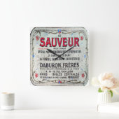 Le Sauveur, Frans vleesconserveermiddel. Vierkante Klok (Huis)