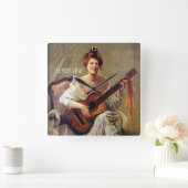 Le Savon,  Frans poster. Vierkante Klok (Huis)