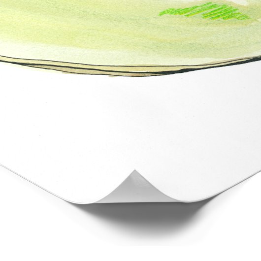 Le Savon Poire Poster (Hoek)