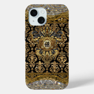 Le Shantesa Barok Monogram iPhone 15 Case
