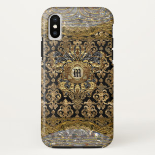 Le Shantesa  Baroque Monogram Case-Mate iPhone Case