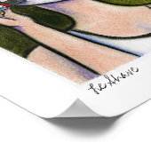 Le Shave van Lee Vandergrift Poster (Hoek)