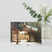 Le Sidaner: Huis in Snow Briefkaart (Staand voorkant)