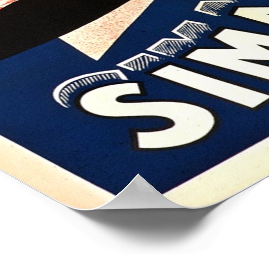 Le Side Car Poster (Hoek)