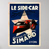 Le Side Car Poster (Voorkant)