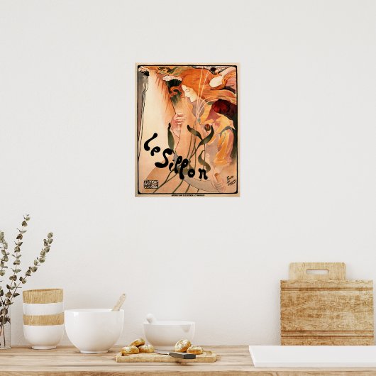 LE SILLON Libre Esthetique 1895 Fernand Toussaint Poster (Keuken)