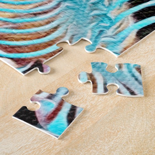 Le Sirenuse in Positano, Italië, tijd van thee Legpuzzel (Zijkant)