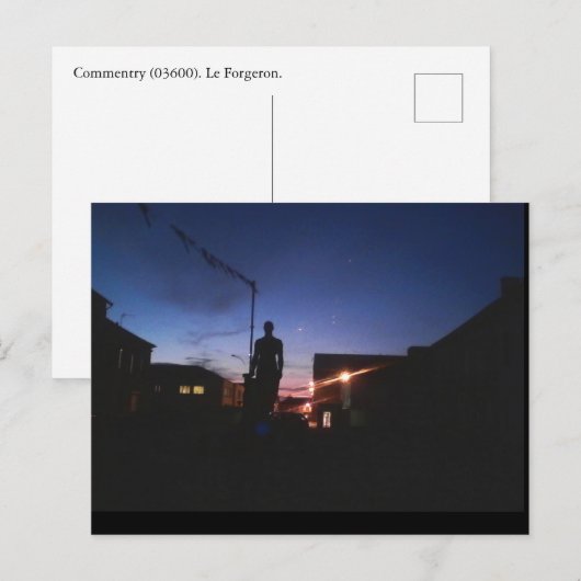 Le Smeden. Briefkaart (Voorkant / Achterkant)