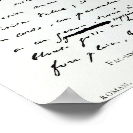 Le Soir d'un Jour de Marche" Poster (Hoek)