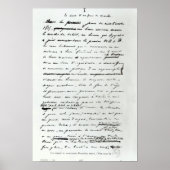 Le Soir d'un Jour de Marche" Poster (Voorkant)