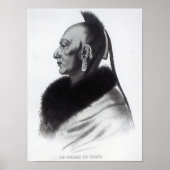 Le Soldat du Chene, een Osage Chief Poster (Voorkant)