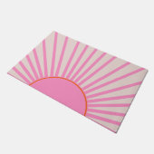 Le Soleil 01 Sun Pink Sunshine Deurmat (Schuin)