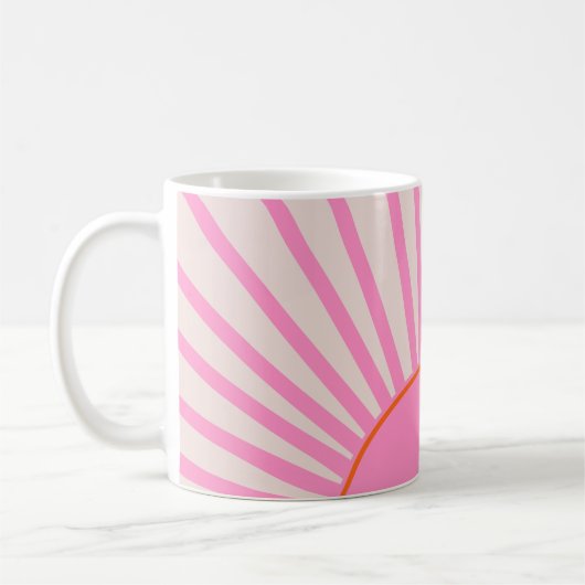 Le Soleil 01 Sun Pink Sunshine Koffiemok (Links)