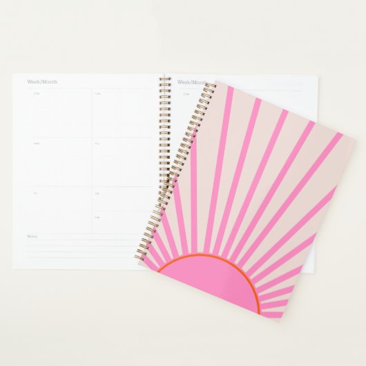 Le Soleil 01 Sun Pink Sunshine Planner (Display)