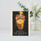 "Le Soleil"  Chef Briefkaart (Staand voorkant)