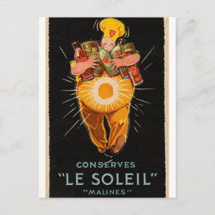 "Le Soleil"  Chef Briefkaart