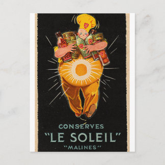 "Le Soleil" Chef Briefkaart