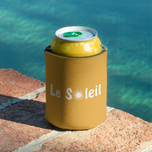Le Soleil Franse Zonneschijn Aangepaste Kleuren Blikjeskoeler (Insitu Zwembad)