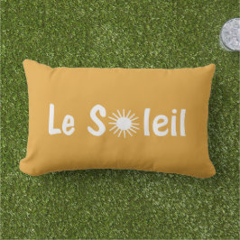 Le Soleil Franse Zonneschijn Aangepaste Kleuren  Buitenkussen