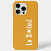 Le Soleil Franse Zonneschijn Aangepaste Kleuren Case-Mate iPhone Case (Achterkant)