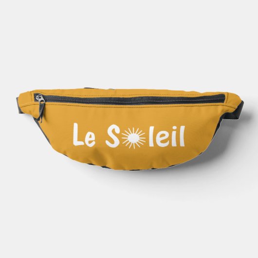 Le Soleil Franse Zonneschijn Aangepaste Kleuren Heuptasje (Liggend)