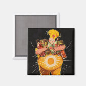 Le Soleil Magnet (Voorkant / Achterkant)