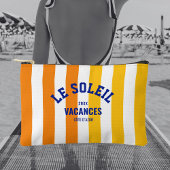 Le Soleil Vacances Côte d'Azur Cabana Stripe Etui