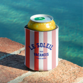 Le Soleil Vacances Franse Rivièra Cabana Stripe Blikjeskoeler