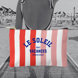 Le Soleil Vacances Franse Rivièra Cabana Stripe Etui