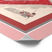 "Le Sourire" Frans Deco Magazine Hoesje Poster (Hoek)