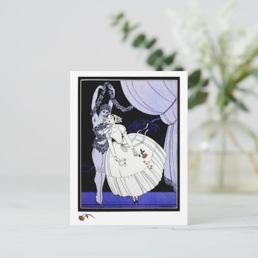 Le Specter de la Roos Briefkaart (Staand voorkant)