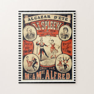 "Le Spleen" Frans Poster Jigzaag Puzzle Legpuzzel